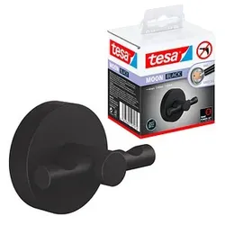 tesa Handtuchhaken MOON schwarz