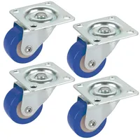 Dörner + Helmer Möbel-Lenkrollen 30 x 14 mm Tragkr.