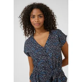 Kaffe Jumpsuit 'Ilona' - Blau,Beige,Weiß,Dunkelblau - S