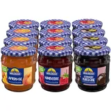 Mühlhäuser Konfitüre 450 g, verschiedene Sorten, 12er Pack