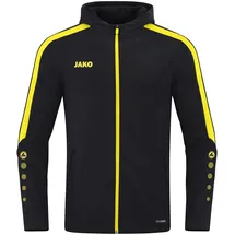 Jako Power Kapuzenjacke Kinder 803 schwarz/citro 164