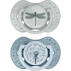 Difrax Schnuller Dynamic Botanic Blau - Grün 6-18m