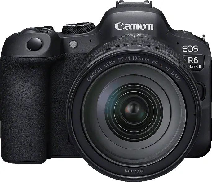 CANON EOS R6 Mark II Kit Spiegellose Systemkamera, 7,5 cm Display Touchscreen, WLAN