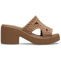 Crocs Brooklyn Woven Slide Heel Braun 38/39