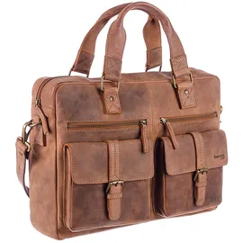 GREENLAND Nature Businesstasche Montenegro Businessbag Brown