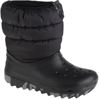 Crocs Classic Neo Puff Boot Kids Schwarz