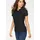 FRUIT OF THE LOOM "Lady-Fit Premium Polo", Damen, Gr. XXL (44), schwarz, Piqué, Obermaterial: 100% Baumwolle, unifarben, Basic, sehr figurbetont hüftbedeckend, Rundhals, Rippstrickbündchen, Shirts, Sommershirt, unifarben, aus reiner Baumwolle