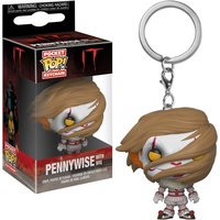 Funko Pocket POP! Keychain: It 2017: Pennywise (w/Wig) Multi