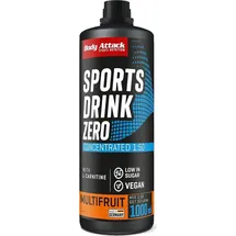 Body Attack Zero Sports Drink Multifrucht Drink 1000 ml