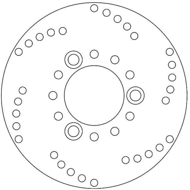 FERODO Bremsscheibe FMD0034R