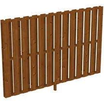 SKANHOLZ Seitenwand Deckelschalung 255 x 160 cm nussbaum