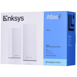 Linksys Atlas 6, AX3000, 2er-Pack (MX2002-KE)