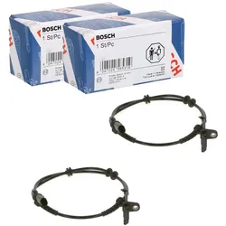 2x Bosch Abs-sensoren Hinten Passend Für Bmw 7 Rolls-royce Dawn Ghost Wraith: Sensor, Raddrehzahl Bmw: 34526775864 Rolls-royce: 34526775864 A.b.s.: 31