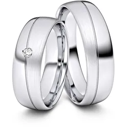 Trauringe Essen 585er Weiflgold - 5304