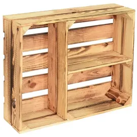 CHICCIE Holzkiste CHICCIE 50 x 40 x 15 cm 2-tlg. braun