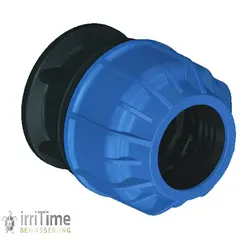 Endkappe Klemmfitting Klemmverschraubung für PE-Rohr