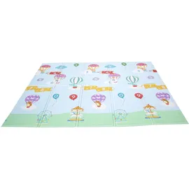 Teamson Kids Fantasy Fields Heißluftballons Kinder Sanft Baby Spielmatte 1.97m x 1.54m PS-PM002