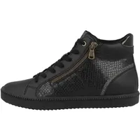 GEOX Damen D Blomiee B Sneakers, Schwarz, 37 EU