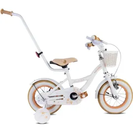 SUN BABY Flower Bike 12 Zoll RH 43 cm Weiß/Beige