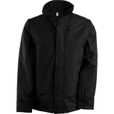 Kariban Herren-Jacke mit abnehmbaren Ärmeln RW734 (L) (Schwarz/Schwarz) - Schwarz - L