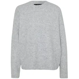 Vero Moda Boom Pullover Light Grey Melange M