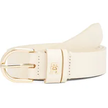 Tommy Hilfiger Damengürtel Leder 2,5 cm breit Gelb 70