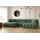 kaiser möbel Ecksofa, U-form Sofa Grand modular stoff Haga Grün - Grün