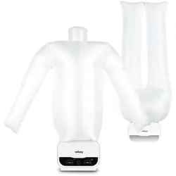 Wëasy Automatische Bügelpuppe 2 in 1 für Hemden und Hosen IRO330, Trocknen und Bügeln, 5 Temperaturstufen