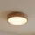 LINDBY Tanju 8 dimmbar Holz/weiß Ø40 cm