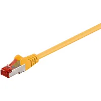 goobay CAT 6 Patchkabel, S/FTP (PiMF), Gelb