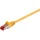 goobay CAT 6 Patchkabel, S/FTP (PiMF), Gelb