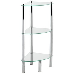 WENKO Eckregal Mod. Yago mit 3 Glasablagen 