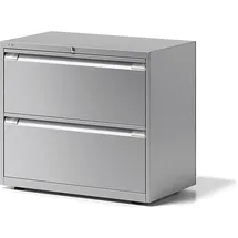 BISLEY Essentials Hängeregistraturschrank 80 x 47 x 70,8 cm silber