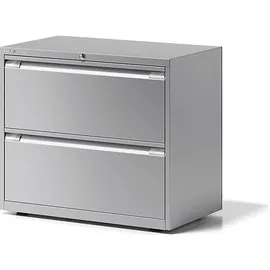 BISLEY Essentials Hängeregistraturschrank 80 x 47 x 70,8 cm silber