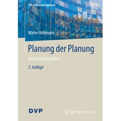 Planung Der Planung - Walter Volkmann, Kartoniert (TB)