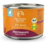 Herrmann's Manufaktur Herrmann's | Bio Gans mit Kürbis | Selection Kitten | x 200 g