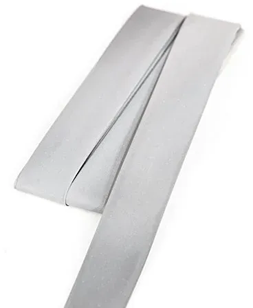 buttinette Reflektor-Einfassband, silber, Breite: 2 cm, 5 m