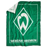 Werder Bremen SV Veloursdecke Raute ca. 150 x 200 cm