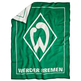 Werder Bremen SV Veloursdecke Raute ca. 150 x 200 cm
