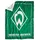 Werder Bremen SV Veloursdecke Raute ca. 150 x 200 cm