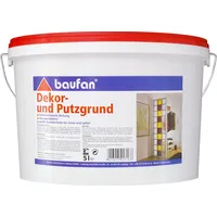 Baufan Dekor- und Putzgrund 5,0 l weiß