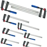 Vago-Tools 8 tlg Set Schraubzwingen 150/200/250*50 300x80 je 2 Leimzwingen