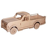 Rayher Holzbausatz Lastwagen groß beige