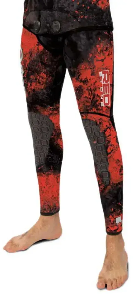 Omer Red Stone 7 Mm Speerfischhosen - Red / Black - S