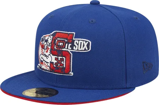 New Era Chicago White Sox Split 59Fifty Cap Blau