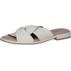 Pantolette, Blockabsatz, Sommerschuh mit hochwertiger Memotion Ausstattung, Gr. 40, weiß, , 23010048-40