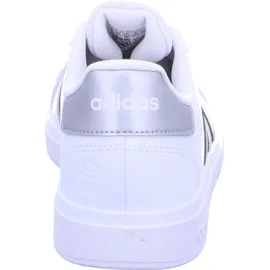 adidas Grand Court Lifestyle Tennis Lace-Up Kids Cloud White / Matte Silver / Matte Silver 35