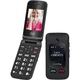 Trevi FLEX PLUS 55 6,1 cm (2.4") Schwarz Seniorentelefon