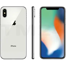 Apple iPhone X 64 GB Silber