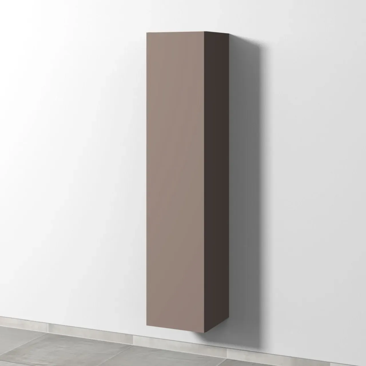 Sanipa Hochschrank Anschlag links 2morrow (P3270L) 1615x350x350 Taupe-Matt, P32701TL P32701TL